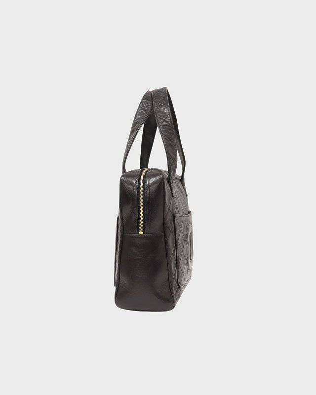 CHANEL マトラッセラムスキンハンドバッグ | Hedy