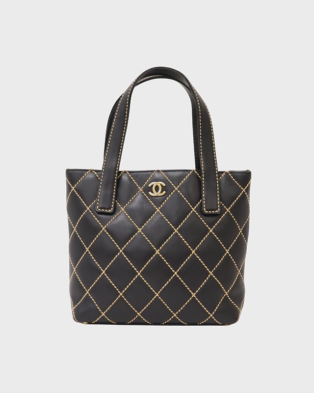 CHANEL ワイルドステッチハンドバッグ | Hedy