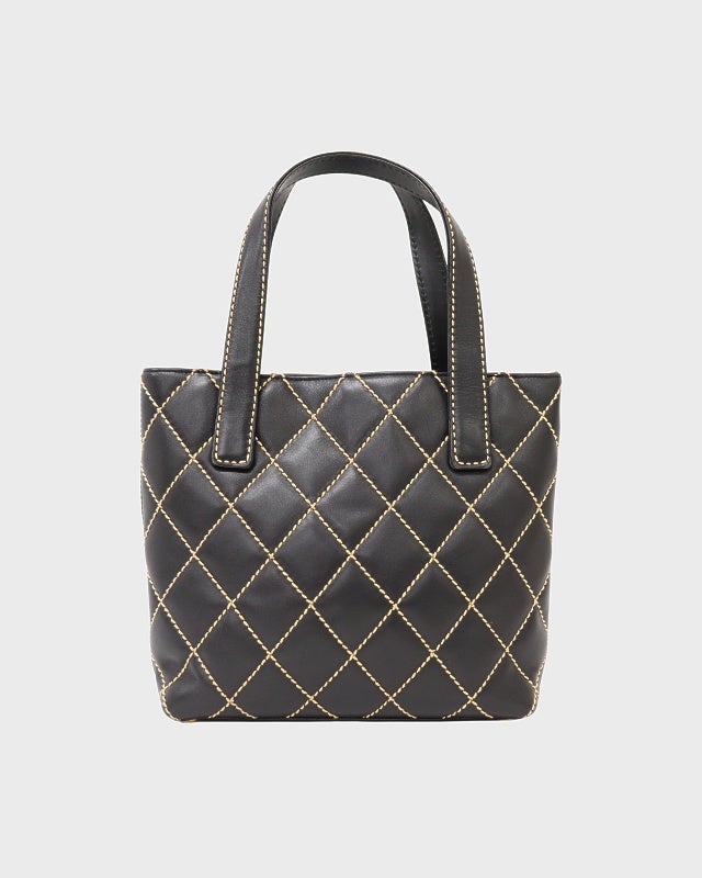 CHANEL ワイルドステッチハンドバッグ | Hedy