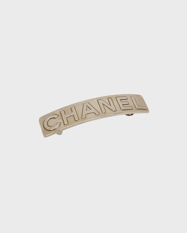 CHANEL ロゴ バレッタ CHANEL ロゴバレッタ | Hedy