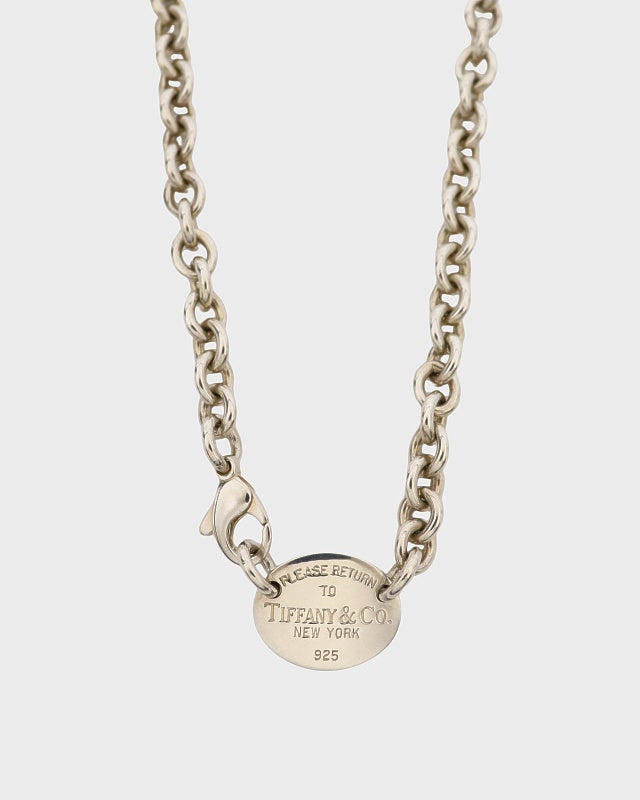 TIFFANY&CO. リターントゥオーバルタグネックレス | Hedy