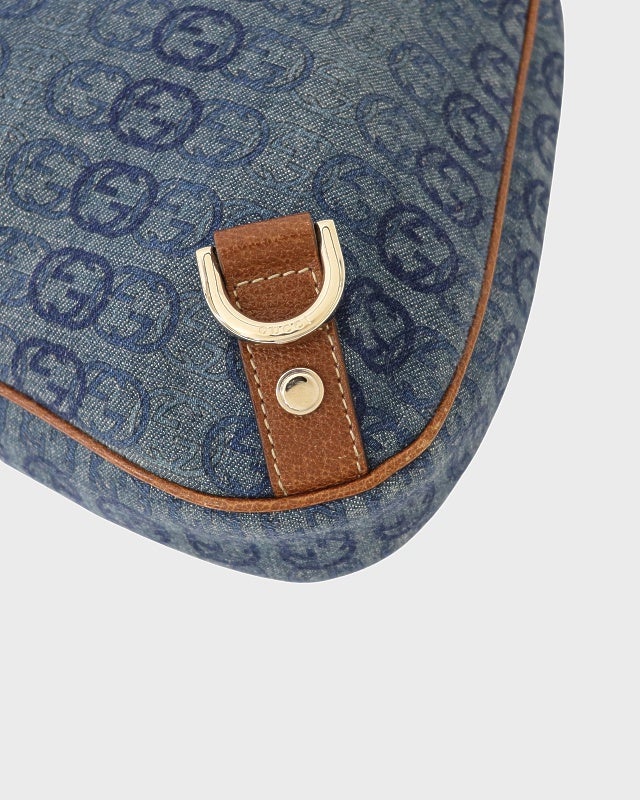 GUCCI インターロッキングアビーデニムワンショルダーバッグ | Hedy