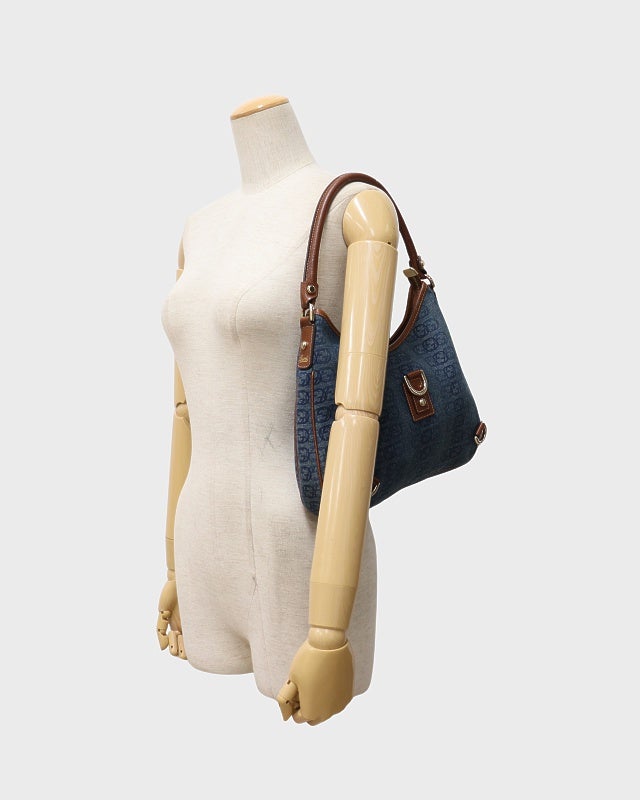 GUCCI インターロッキングアビーデニムワンショルダーバッグ | Hedy