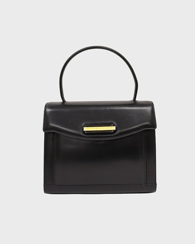 Ferragamo ガンチーニ金具レザーハンドバッグ | Hedy