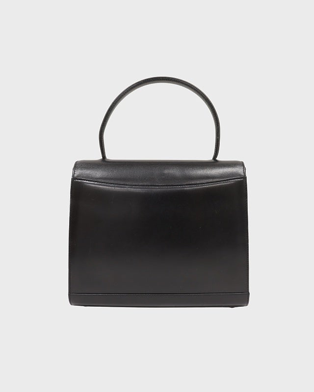 GIVENCHY ロゴレザーハンドバッグ | Hedy