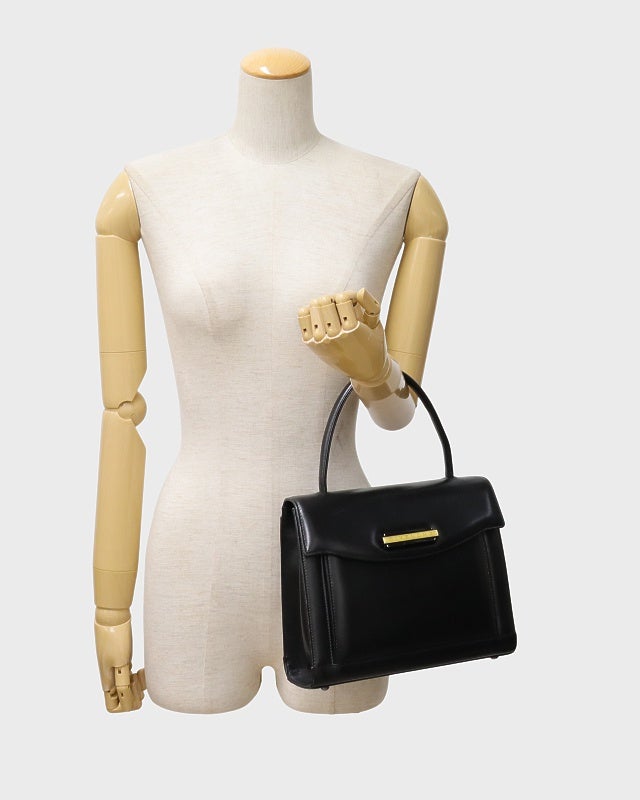 GIVENCHY ロゴレザーハンドバッグ | Hedy