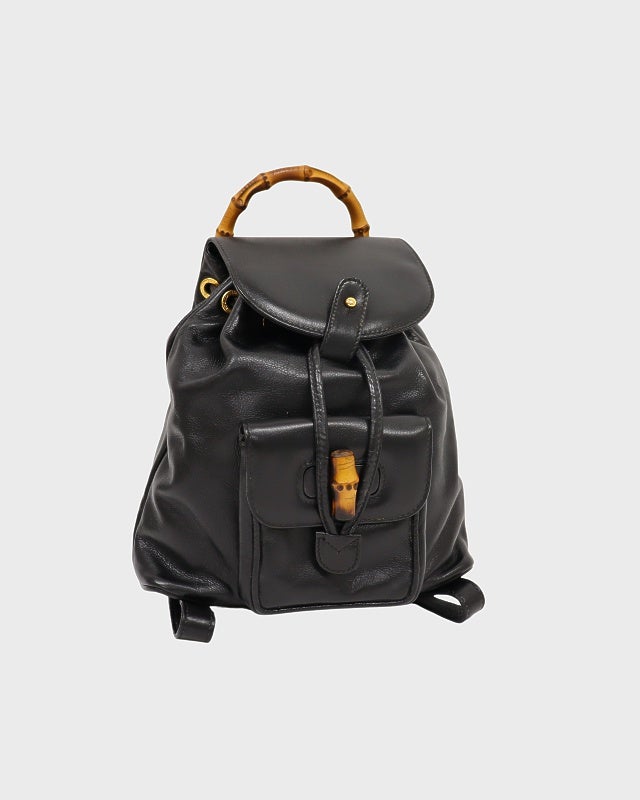 GUCCI バンブーレザーリュックサック | Hedy