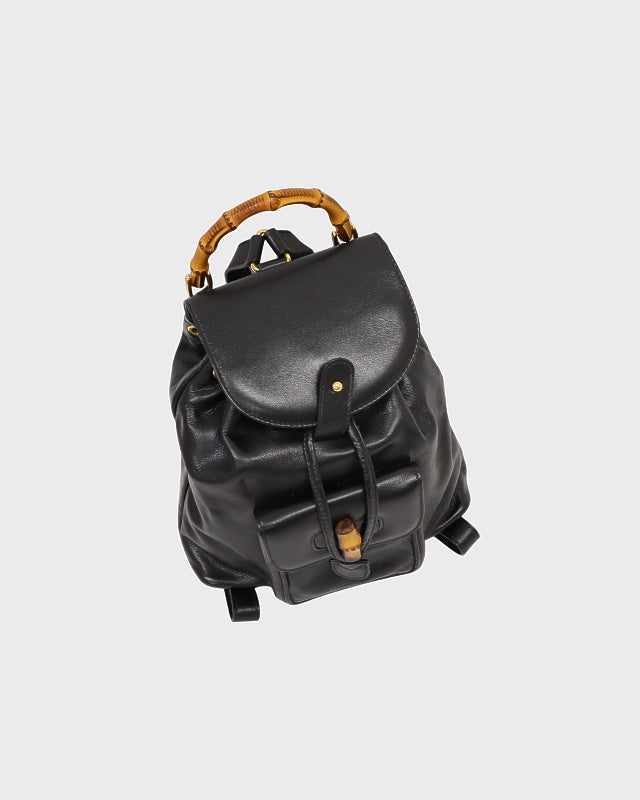 GUCCI バンブーレザーリュックサック | Hedy