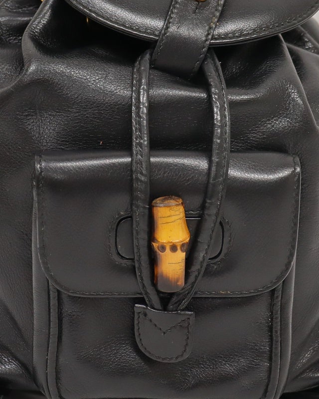 GUCCI バンブーレザーリュックサック | Hedy