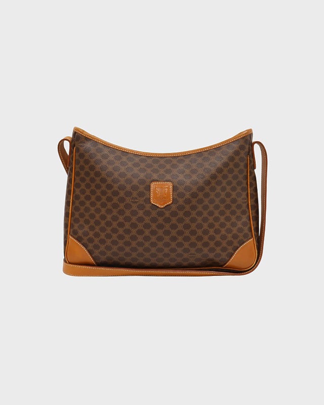 CELINE Cマカダム柄ロゴ金具ショルダーバッグ | Hedy