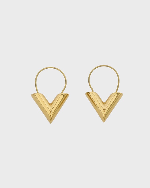 LOUIS VUITTON エッセンシャルフープピアス | Hedy