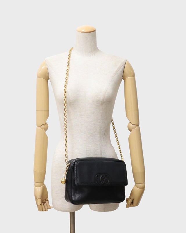 キャビアスキン チェーンショルダーバッグ CHANEL キャビアスキンチェーンショルダーバッグ | Hedy