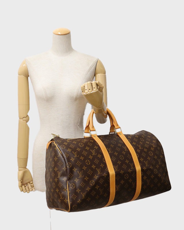 LOUIS VUITTON モノグラム キーポル50 | Hedy