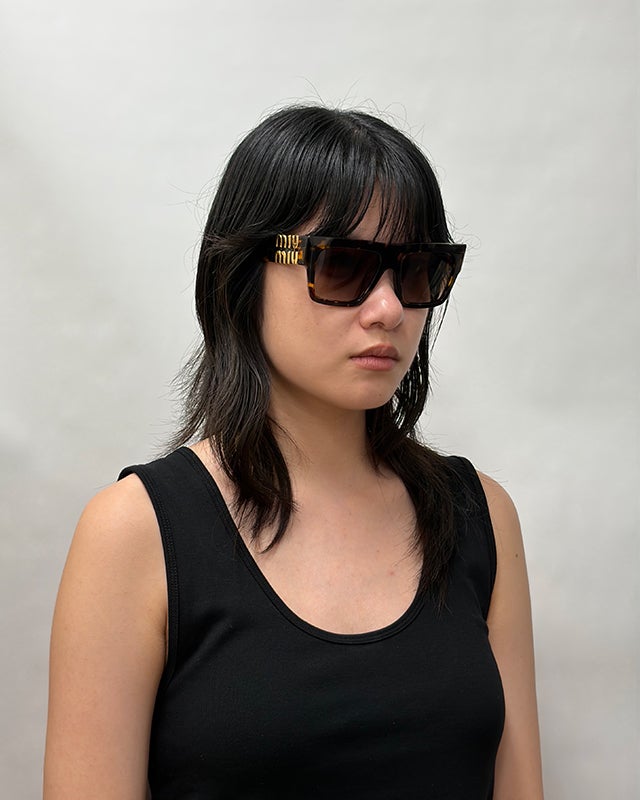 miu miu べっ甲柄サングラス | Hedy