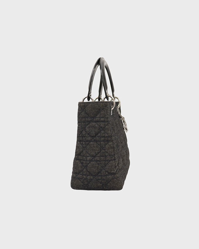 DIOR レディディオールデニムハンドバッグ | Hedy