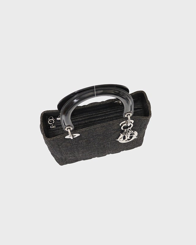 DIOR レディディオールデニムハンドバッグ | Hedy