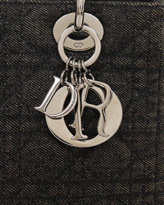 DIOR レディディオールデニムハンドバッグ | Hedy