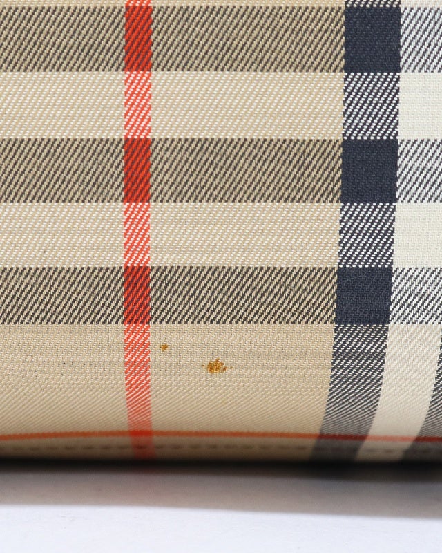 BURBERRY チェック柄ボストンバッグ | Hedy
