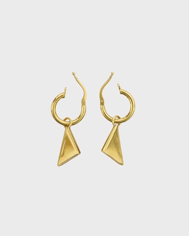 PRADA 三角ロゴピアス | Hedy