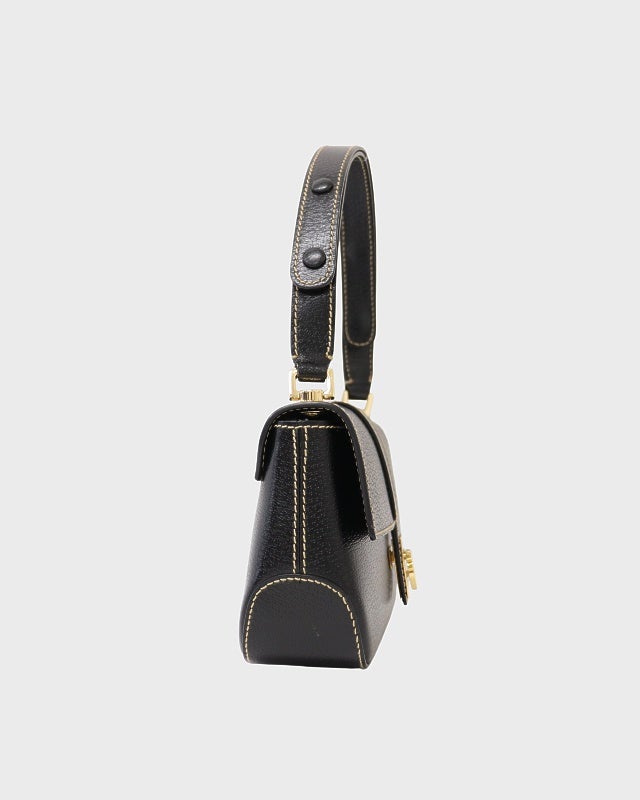 Ferragamo ガンチーニ金具レザーワンショルダーバッグ | Hedy