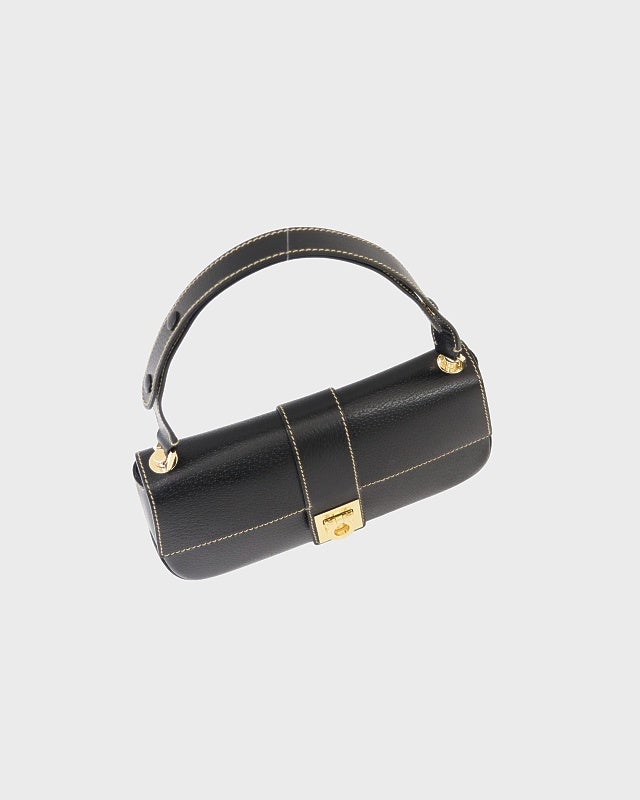 Ferragamo ガンチーニ金具レザーワンショルダーバッグ | Hedy