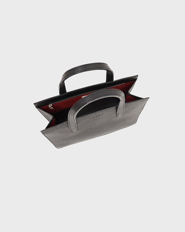 ロエベ ミニハンドバッグ LOEWE ロゴ刻印レザーミニハンドバッグ | Hedy