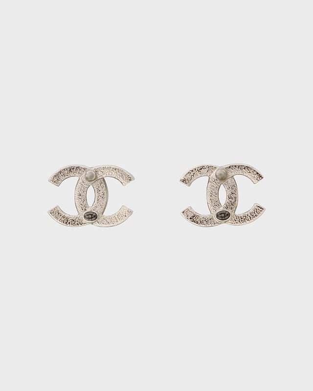 CHANEL COCOラインストーンピアス | Hedy
