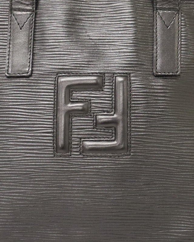 FENDI FFロゴレザーハンドバッグ | Hedy