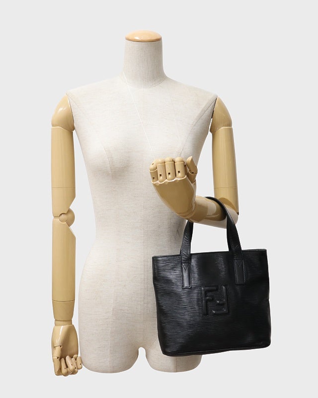 Fendi FFロゴハンドバッグ FENDI FFロゴレザーハンドバッグ | Hedy