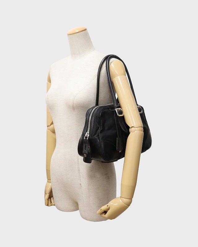PRADA 三角ロゴ金具ミニボストンバッグ | Hedy