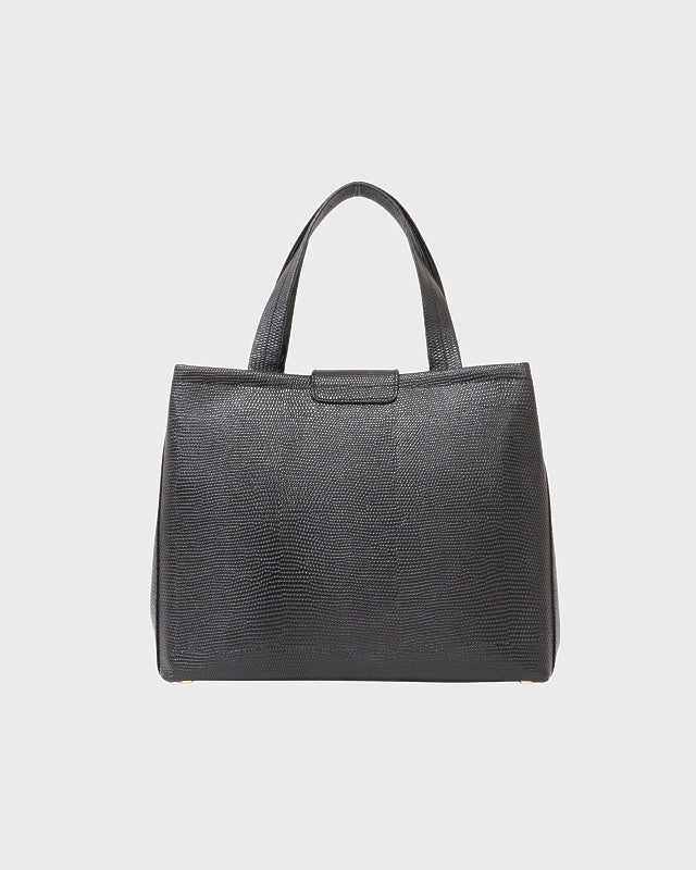 Ferragamo VARA金具型押しレザー2Wayバッグ | Hedy