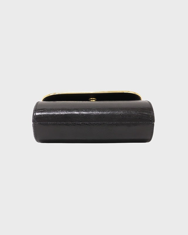 GUCCI GG金具レザーチェーンショルダーバッグ | Hedy
