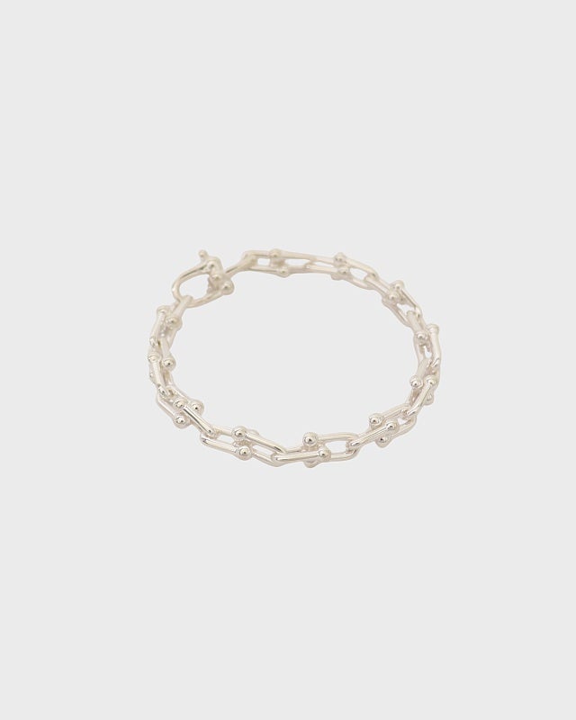 TIFFANY&CO. ハードウェアスモールリンクブレスレット | Hedy
