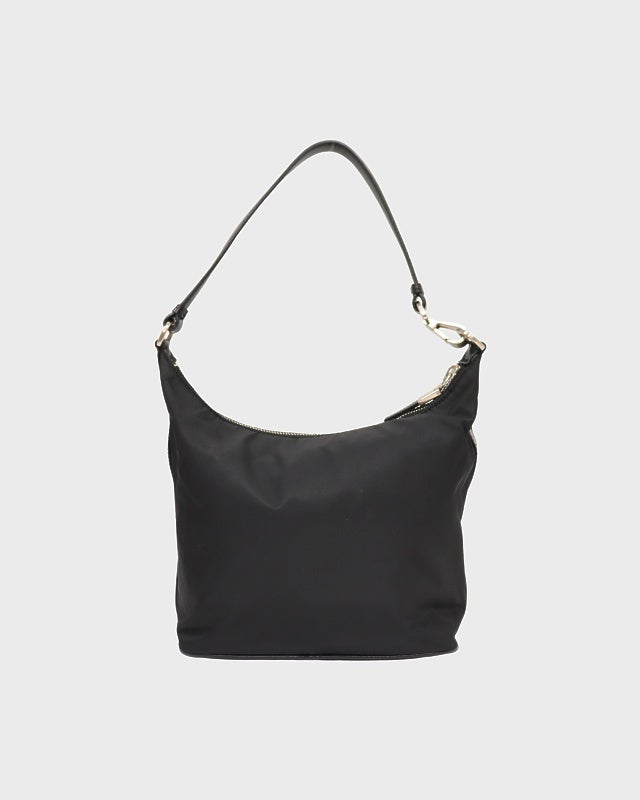 PRADA 三角ロゴ金具ナイロンレザーワンショルダーバッグ | Hedy