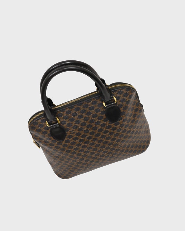CELINE マカダム柄ハンドバッグ | Hedy