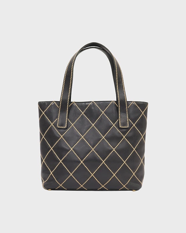 CHANEL ワイルドステッチハンドバッグ | Hedy