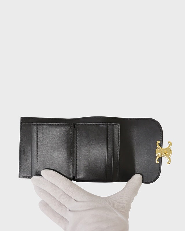 CELINE スモール フラップウォレット トリオンフ | Hedy