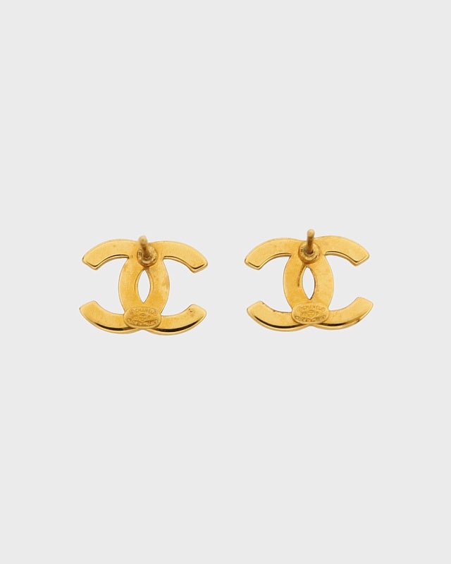 CHANEL ゴールド ロゴピアス CHANEL COCOロゴピアス | Hedy