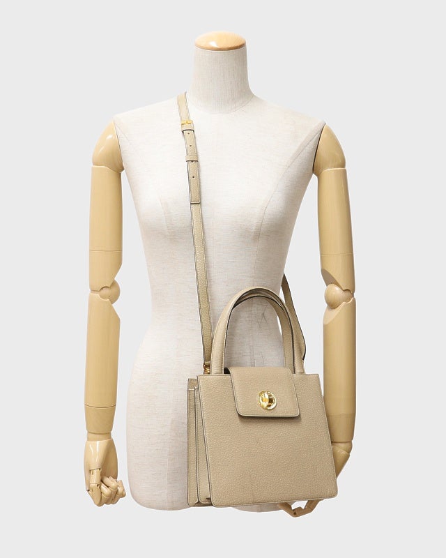 BVLGARI ロゴ金具レザー2Wayバッグ | Hedy