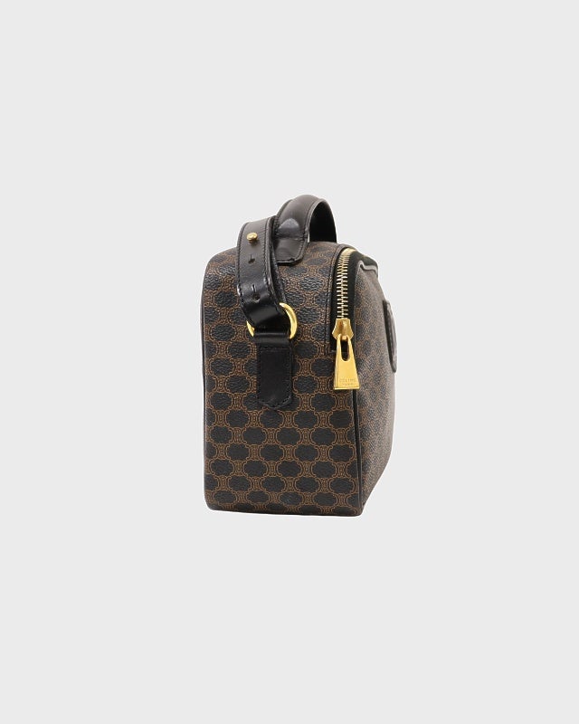 CELINE マカダム柄ブラゾン刻印2Wayバッグ | Hedy