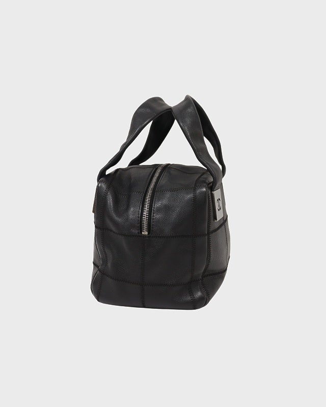 CHANEL キャビアスキンチョコバーハンドバッグ | Hedy