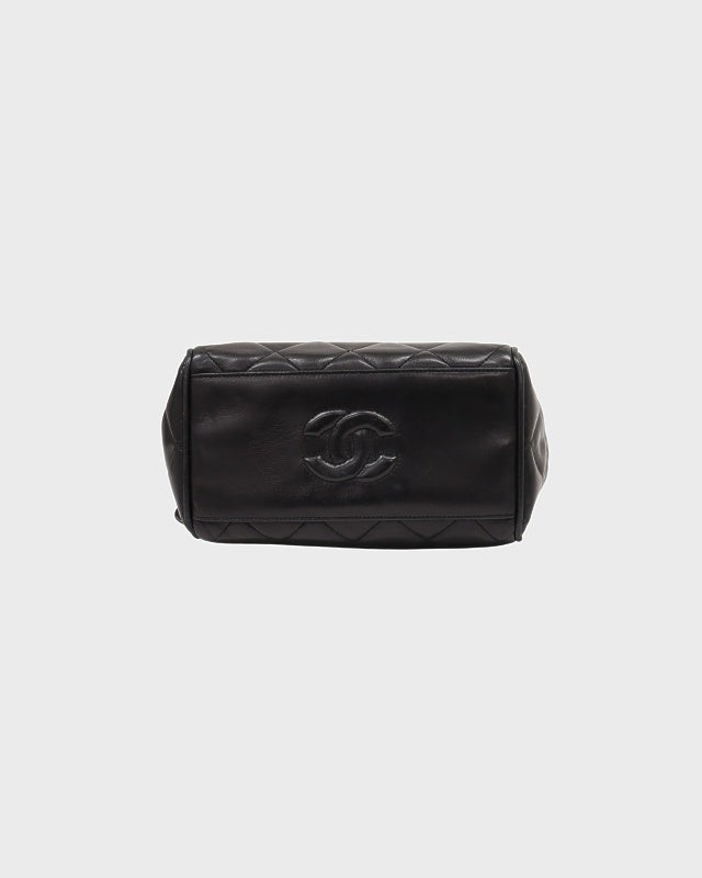 CHANEL マトラッセラムスキンチェーンショルダーバッグ | Hedy
