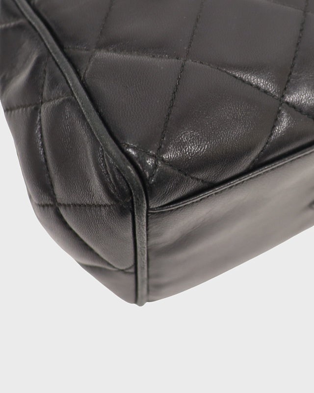 CHANEL マトラッセラムスキンチェーンショルダーバッグ | Hedy