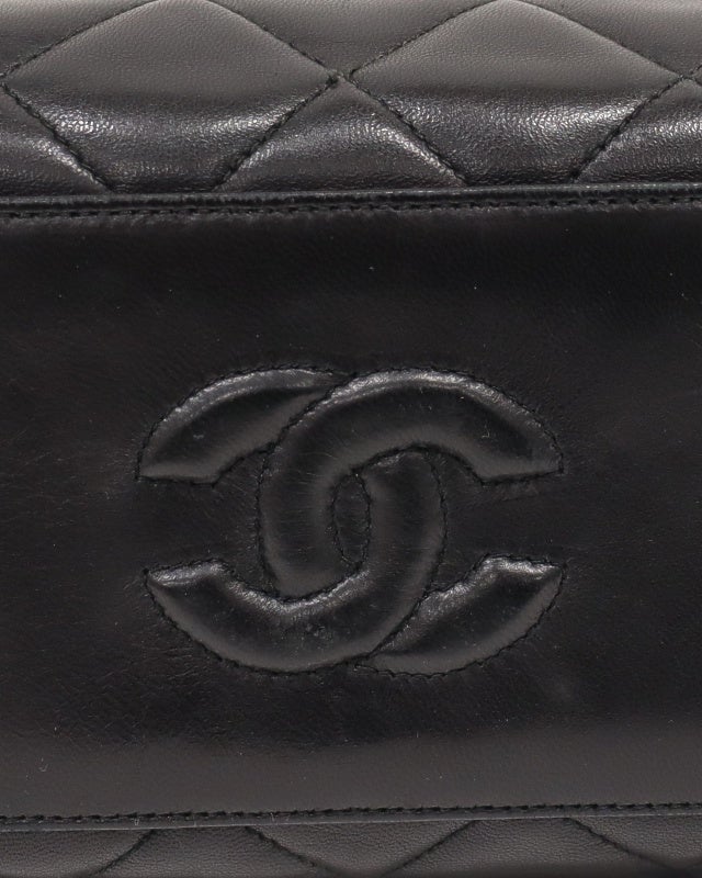 CHANEL マトラッセラムスキンチェーンショルダーバッグ | Hedy