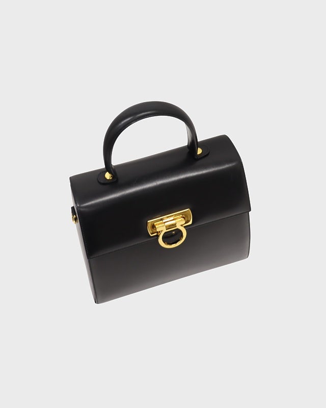 Ferragamo ガンチーニ金具レザー2Wayバッグ | Hedy