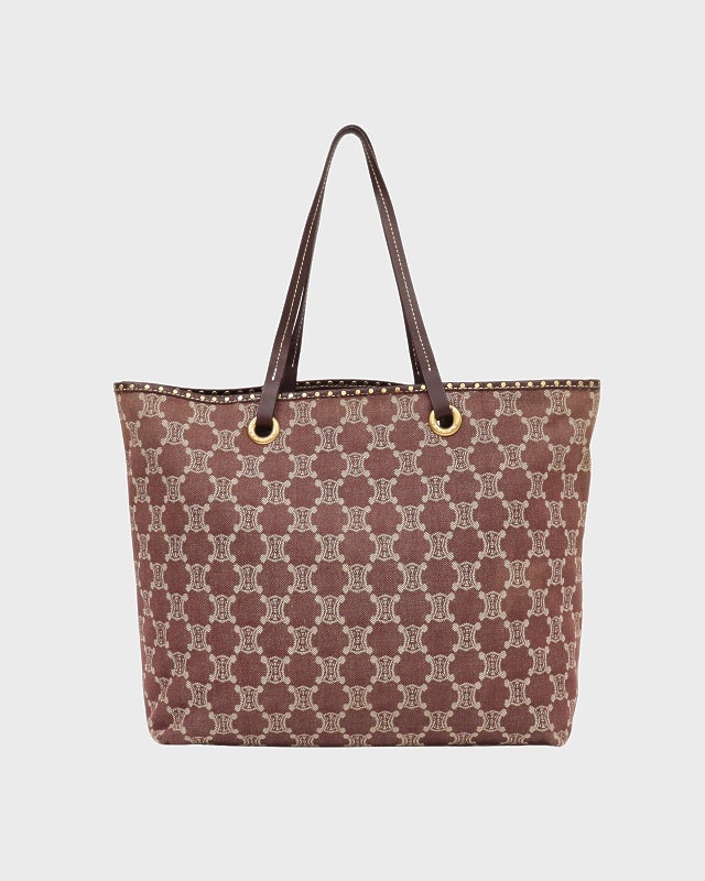 CELINE パリマカダム柄キャンバストートバッグ | Hedy