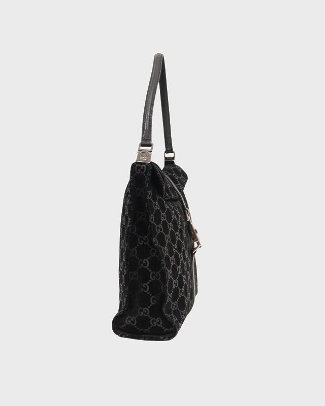 グッチ　ジャッキー　ベロア　スエード　ワンショルダーバッグ　ハンドバッグ GUCCI GGジャッキースエードワンショルダーバッグ | Hedy