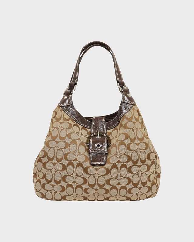 美品 COACH コーチ シグネチャー ソーホー ワンショルダー　ハンドバッグ COACH ソーホーワンショルダーバッグ | Hedy