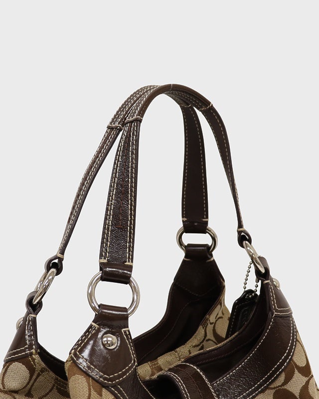 COACH シグネチャーハンドバッグ | Hedy