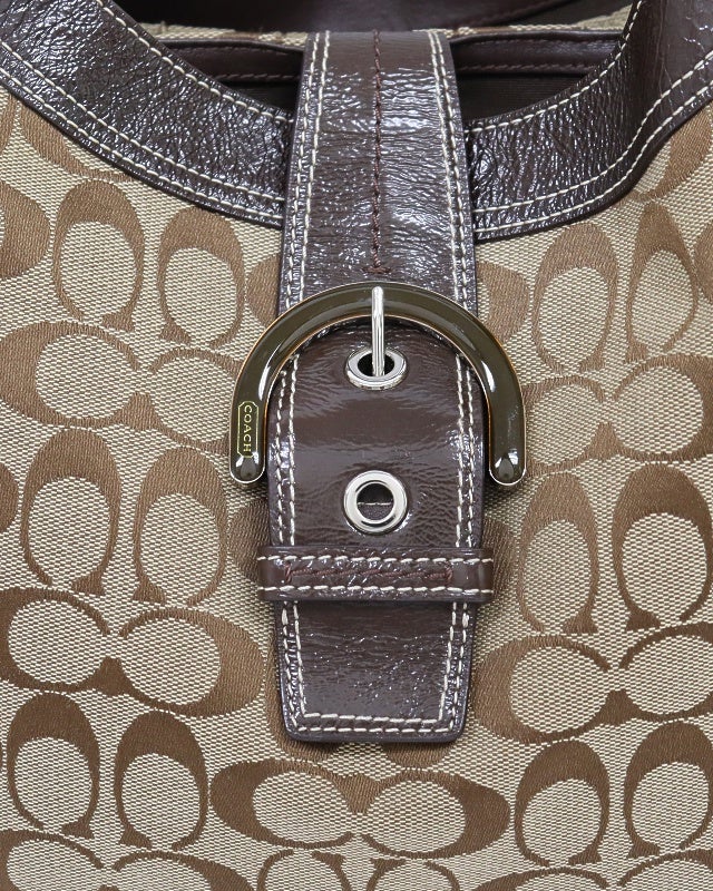 COACH シグネチャーハンドバッグ | Hedy